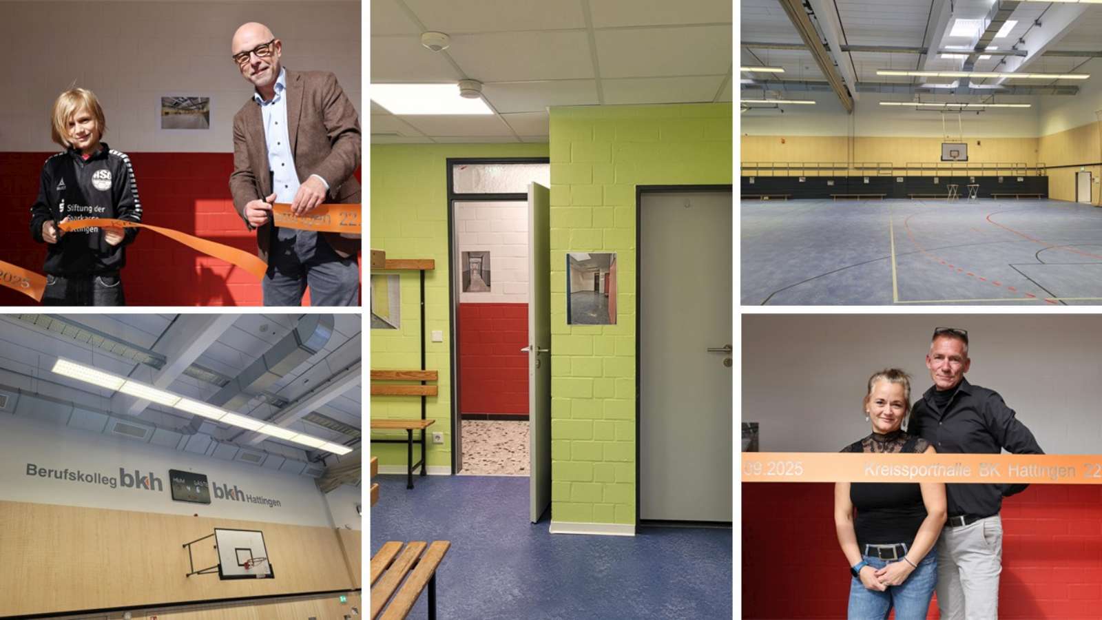 Feierliche Eröffnung der Kreissporthalle