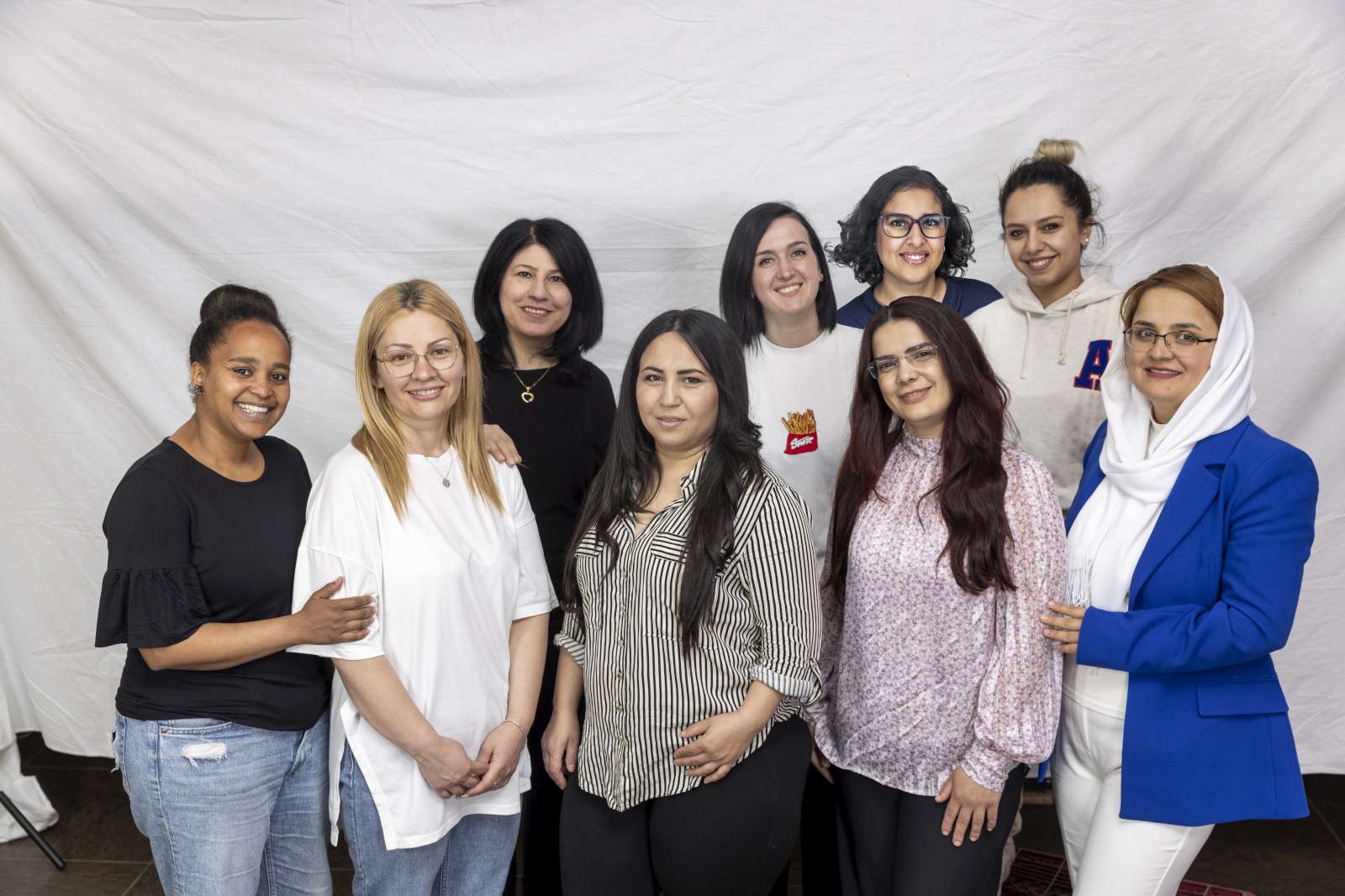 Die Ausstellung "Angekommen" zu Gast am bkh