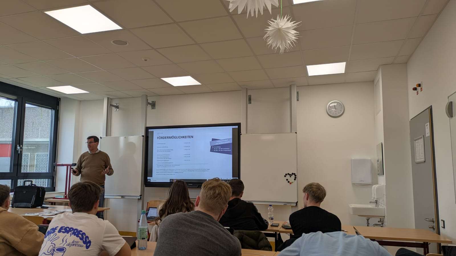 Besuch der Frankfurt School of Banking am bkh